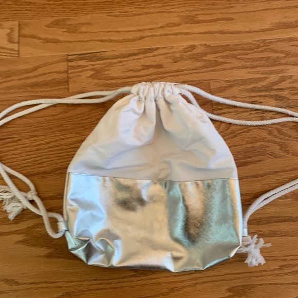 Drawstring backpack style bag. - Picture 2 of 3